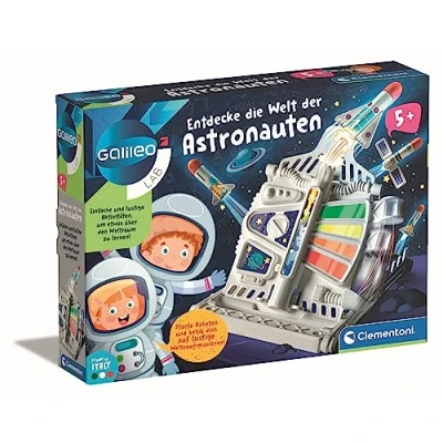 Imagen de Clementoni Galileo Lab Descubre el Mundo de los astronautas Explora Espacio en un Juego para niños a Partir 5 años 59322