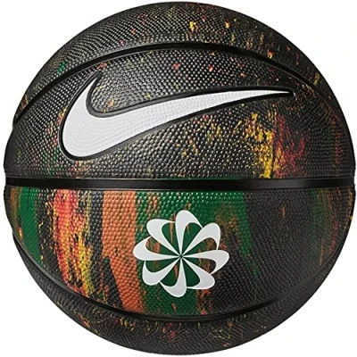 Imagen de Nike Performance Everyday Playground NEXT Nature Deflated Balón de baloncesto, Talla: One Size, Multi/black/white