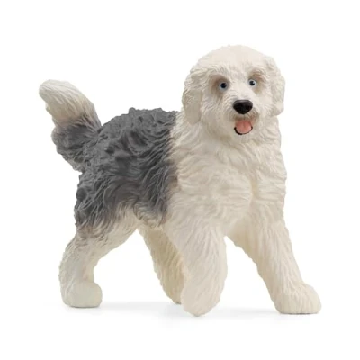 Imagen de Schleich 13968 Bobtail, a partir de 3 años, FARM WORLD figura, x 8 6 cm