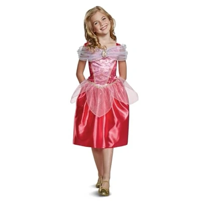 Imagen de Disney Princesas Disfraz Aurora Oficial Talla XS Niñas 3/4 Años