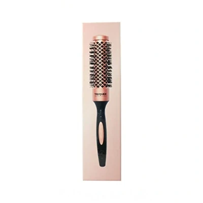 Imagen de TERMIX Cepillo Redondo Profesional Evolution Gold Rose Ø28 Secado Rápido y Sin Calor Extremo para Cabellos Secos Apagados Tecnología Iónica Edición LimitadaBrillo Intenso Frizz