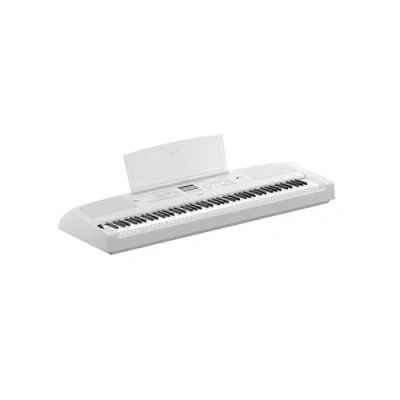 Imagen de Yamaha DGX 670 Piano Digital Portátil con 88 Teclas Contrapesadas, Bluetooth, Sonido de CFX, 630 Voces Blanco