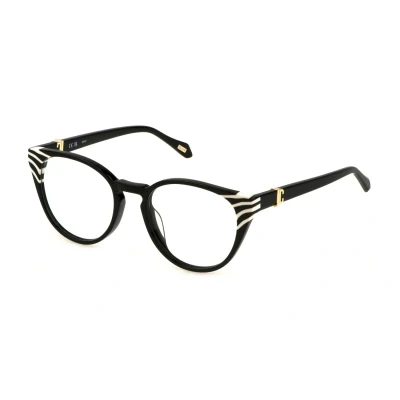 Imagen de Just Cavalli Eyeglass Frame VJC046V Black W/White Temple 51/19/140 Mujer Gafas