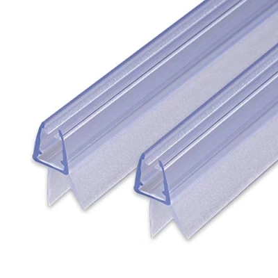 Imagen de Meiba Junta de repuesto para ducha 100 cm, 2 juntas puerta cristal 5 mm6 mm7 mm8 mm, mampara ducha, bañera, repelente agua, protección contra el barra sellado