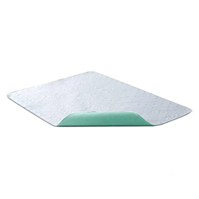 Imagen de Bedecor Empapadores Cama Adultos Lavables, Reutilizables Bebe Super Absorbente, para Incontinencia, Niños, Mayores 70 x 90cm (Verde)