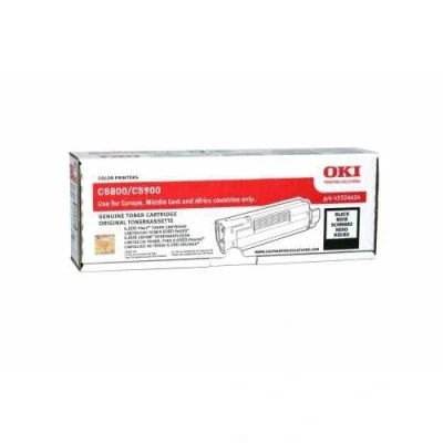 Imagen de Tóner Negro Oki C5800 (6000 Pag) 43324424