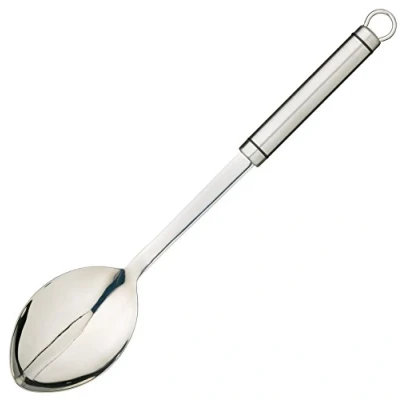 Imagen de KitchenCraft Cuchara de cocina profesional acero inoxidable, 35 cm (14&quot;)
