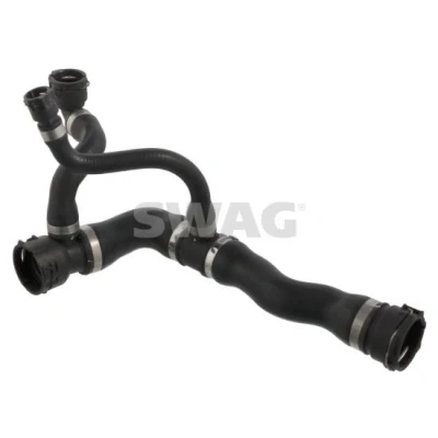 Imagen de SWAG 20 94 6037 Manguitos de Radiador a la izquierda arriba EPDM (Ethylen Propylen Dien Caucho), Plástico Con acoplamientos rápidos BMW: 5 Berlina