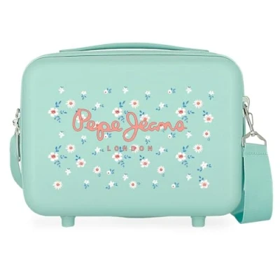 Imagen de Pepe Jeans Leslie Neceser Adaptable Azul 29x21x15 cms Rígido ABS 9,14L 0,84 kgs