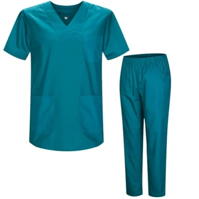 Imagen de MISEMIYA Uniforms Scrub Set Bz 817 8312 Exfoliantes médicos, Verde 3b 21, 4XL Unisex Adulto