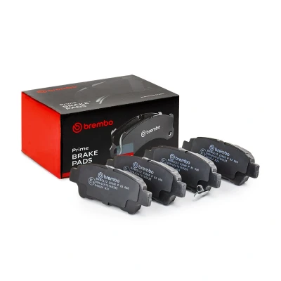 Imagen de BREMBO P 83 056 Juego de pastillas freno con avisador acústico desgaste sin accesorios TOYOTA: Avensis Verso, Previa / Estima II
