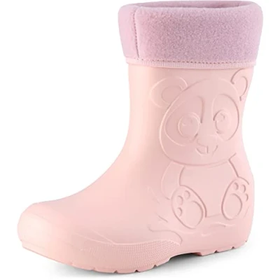 Imagen de Ladeheid Botas de Agua en EVA Unisexo Niños Niñas LA CA 11 (Carbone, 22/23 EU)
