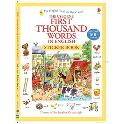Imagen de First thousand words in english sticker book