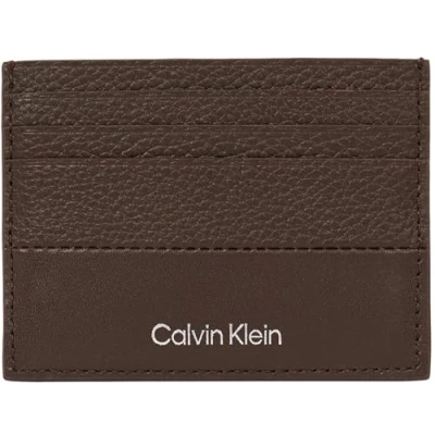 Imagen de Calvin Klein Subtle MIX Cardholder Monedero, Hombre, Talla: One Size, Java brown pebble and smooth