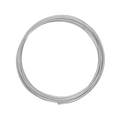 Imagen de Vaessen Creative Alambre de Aluminio para Joyería, 2 mm Espesor, Plata (Silver), 5 m,