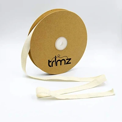 Imagen de Trimz Cinta de Espiga 100% algodón, Natural, 15mm x 25m, 25
