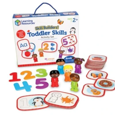 Imagen de Learning Resources Set de primeras Habilidades Skill Builders, Juguetes didácticos, para Contar y clasificar niños pequeños, Aprender el Alfabeto, 2+