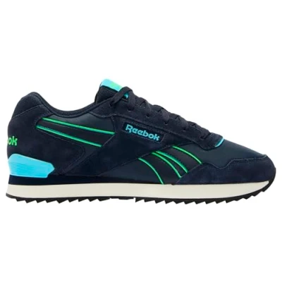 Imagen de Reebok Glide Ripple Clip, Zapatillas Unisex Adulto, Vector Navy Digital Blue Solar Lime, 43 EU