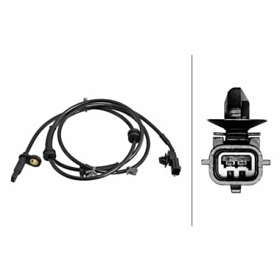 Imagen de HELLA 6PU 358 218 331 Sensor de ABS Eje delantero Hall 2 1400