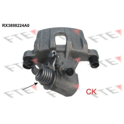 Imagen de FTE 9290630 Pinza de freno gris Aluminio Eje trasero, derecha sin soporte VOLVO: S40 II, V50, C30, FORD: FOCUS 3 Turnier