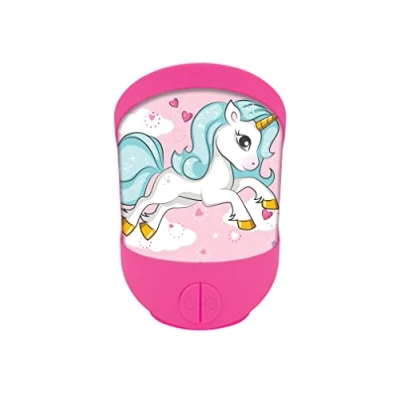 Imagen de Lexibook, Unicornio, luz de noche para habitación infantil, suave, funciona con pilas, NLJ20UNI