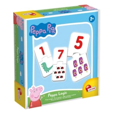 Imagen de Liscianigiochi 95292 Juegos educativos Peppa Pig Baby Logic Numeros o Colores para niños de 1 á 4 años Modelo Aleatorio