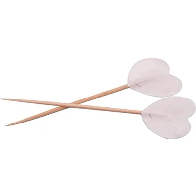 Imagen de Folat Recogedores de Fiestas Corazones blancos 50 Piezas, Color blanco, Costumes (61561)