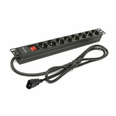 Imagen de Phasak Regleta Enchufes 8 Tomas con Interruptor BNS 3535 (2 m)