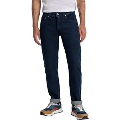 Imagen de Pierre Cardin Lyon Tapered Jeans, Blue Stonewash, 38W x 34L para Hombre