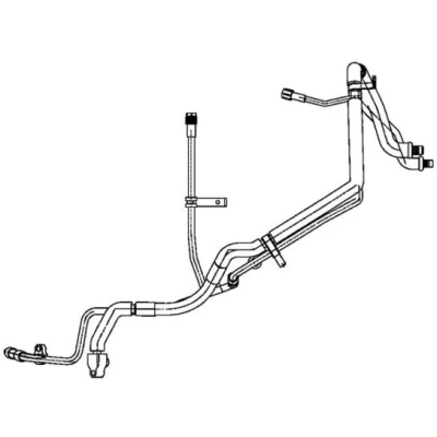 Imagen de MAHLE ORIGINAL AP 136 000P Tubería de baja/alta presión, aire acondicionado