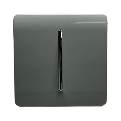 Imagen de Trendi 1 Gang 2 Way 10 Amp Rocker Interruptor de luz cromado brillante
