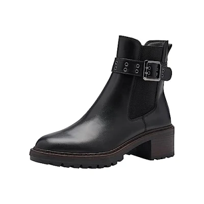 Imagen de Tamaris Damen 1 25006 41, Botas Cortas al Tobillo Mujer, Negro, 40 EU