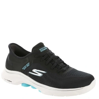 Imagen de Skechers Go Walk 7 Valin, Zapatillas Mujer, Black, 39 EU