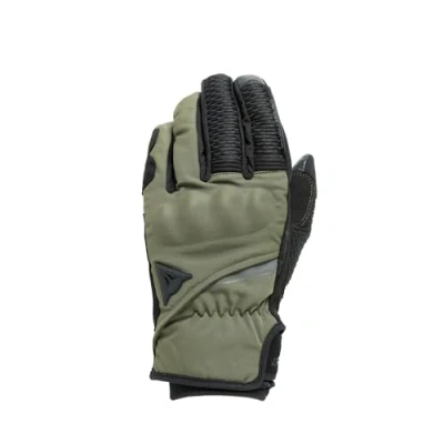 Imagen de Dainese Trento D Dry® Gloves, Guantes de Invierno para Moto, Impermeables, con Protectores Nudillos, Hombre, Negro/Uva Verde, XL