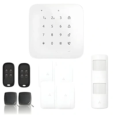 Imagen de Casa Kit 5 Alarma WiFi y gsm 4G inalámbrica conectada