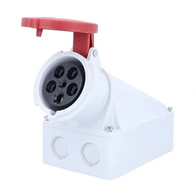 Imagen de as Schwabe 60434 Enchufe de pared CEE 400V / 63A, IP44 comercial, obra