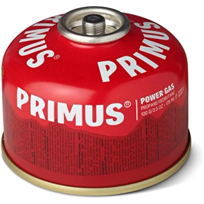 Imagen de Primus Bombona de conexión tornillo gas, 100 g, color rojo
