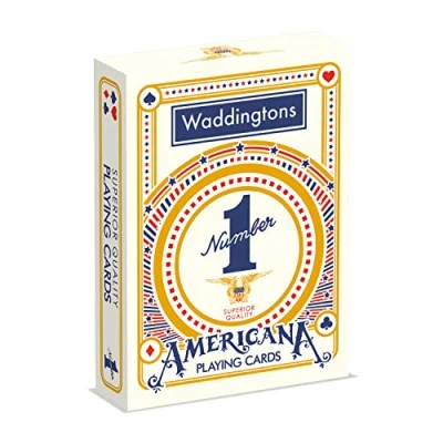 Imagen de Waddingtons Number 1 Americana nº 1, Azul, Oro, Rojo, Blanco