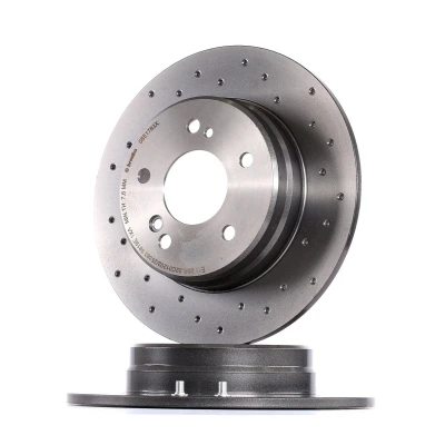 Imagen de BREMBO XTRA LINE 08.5178.3X Disco de freno 278 9 5 macizo, perforado revestido con tornillos MERCEDES BENZ: SLK, Clase C Berlina, CLK Coupé norauto,