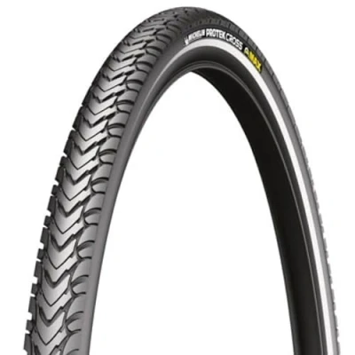 Imagen de MICHELIN Alambre Protek Cross MAX Neumáticos, Unisex Adulto, Negro, 28&quot; 700x47C 47 622