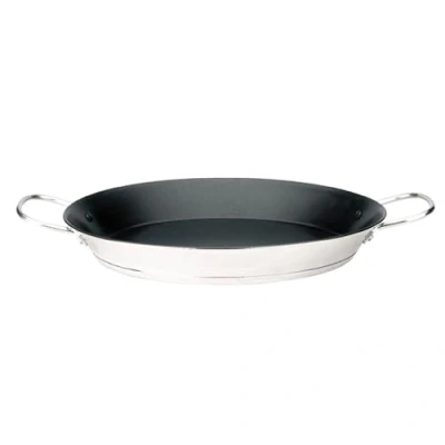 Imagen de IBILI Paellera bistrot 36 cm Acero inoxidable Antiadherente 7 raciones Apto para induccion