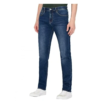Imagen de Armani Exchange Vaqueros para Hombre, Indigo Azul Vaquero, 30W / 32L