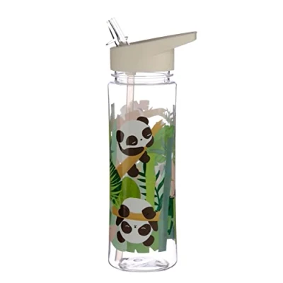 Imagen de Puckator Bouteille d&#039;Eau (Gourde) 550ml Pandarama Panda Botella, Adultos Unisex, Multicolor (Multicolor), Talla Única