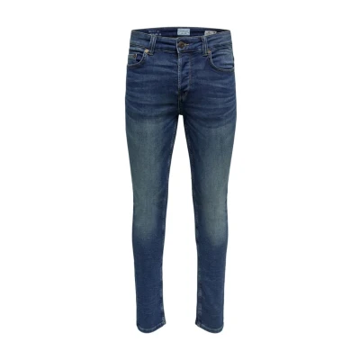 Imagen de Only &amp; Sons Onsloom Black Washed Vaqueros tapered, Hombre, Talla: 34x30, denim