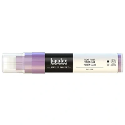 Imagen de Liquitex Professional Rotulador de pintura acrílica punta ancha 8 15 mm, Color Violeta Claro