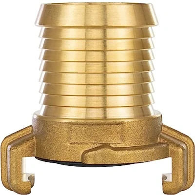 Imagen de Poppstar Acoplamiento para manguera 1 1/4 pulgada (adaptador racor sistema Geka de latón), con Ø interior 32mm