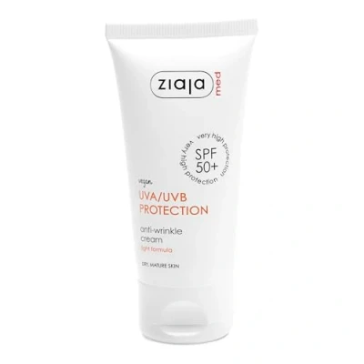 Imagen de SPF 50+ Crema facial protectora antiarrugas de Ziaja Med