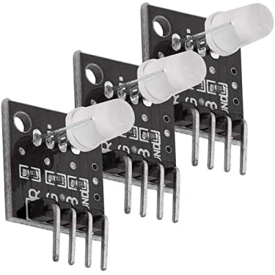Imagen de AZDelivery 3 x KY 016 FZ0455 Color RGB Módulo LED Compatible con Arduino E Book Incluido!