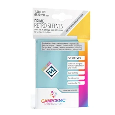Imagen de Gamegenic Prime Retro Sleeves Multilenguaje (Incluye Español)