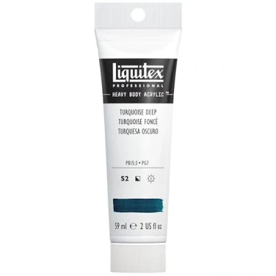 Imagen de Liquitex Heavy Body Tubo De Pintura Acrílica, Turquesa Oscuro, 59 ML